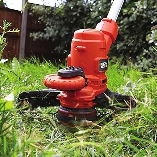Grastrimmer elektrisch - grasschaar - Geschik voor Black & Decker GL4525, GL5028, GLC1423L, GLC1825L grastrimmer - voor trimmer met diameter van 1,6 mm - bevat 4 trimmerspoelen - 2 beschermkap - 2 veren — afbeelding 5
