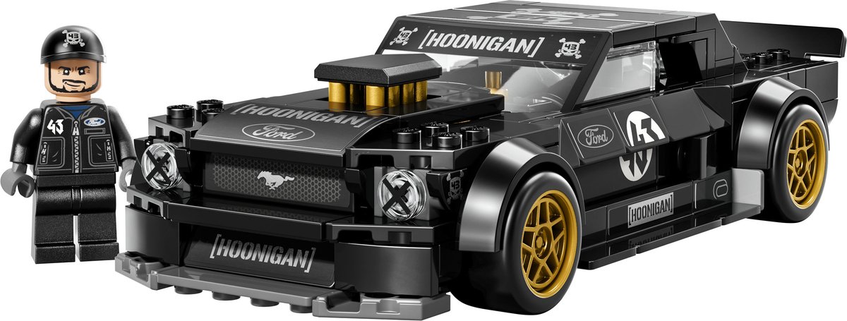 LEGO Speed Champions Ken Blocks '65 Ford Mustang Hoonicorn V1 Auto Bouwpakket voor Kinderen 77262 — afbeelding 10