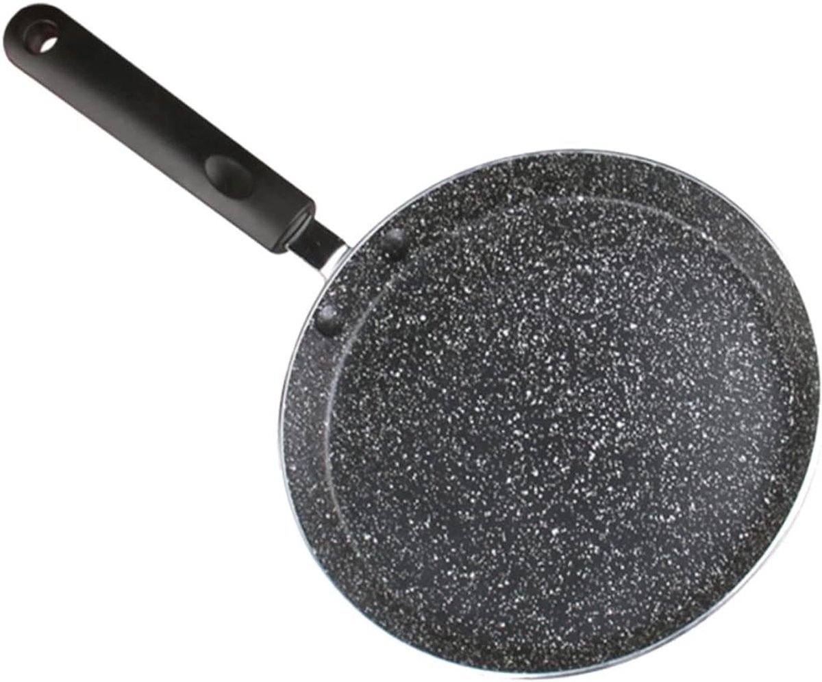 Omeletpan Koekenpan - Eierpan Koekenpan - Ontbijt Maken - Maifan Steen Coating - 41x24x2 cm - Zwart