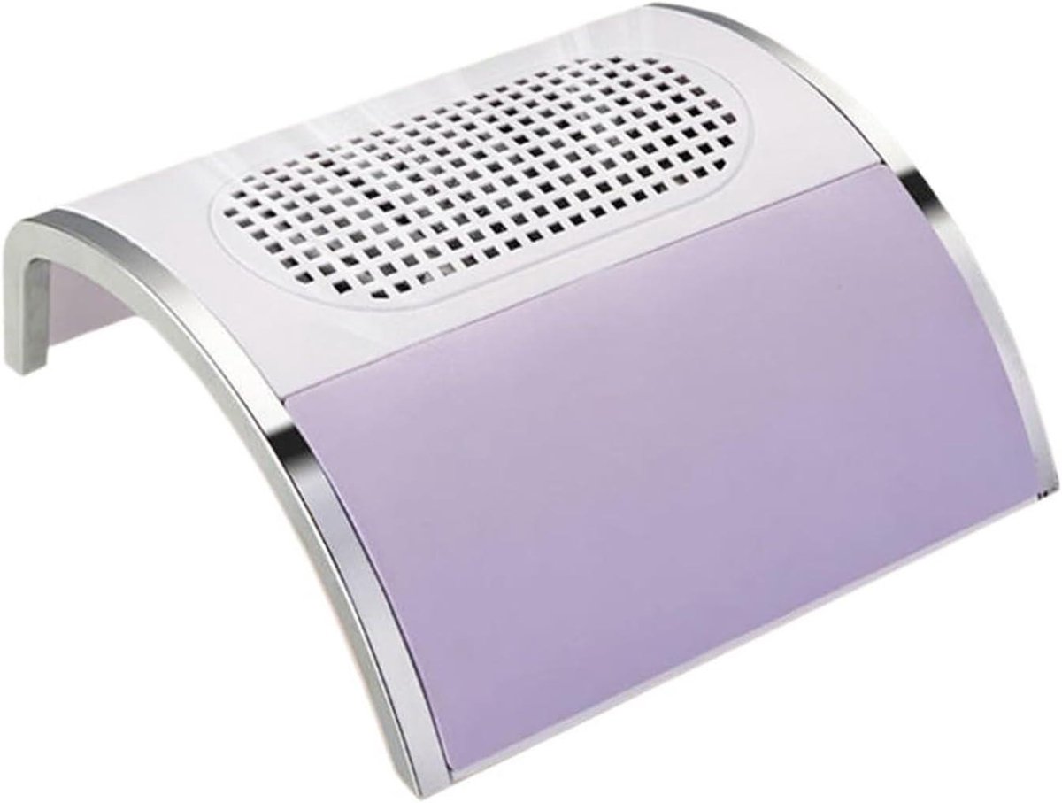 Nagel Stofafscheider - Nagelstofzuiger Machine - Nagel Verzorging - Sterke Windkracht - 2 Fans - Wit