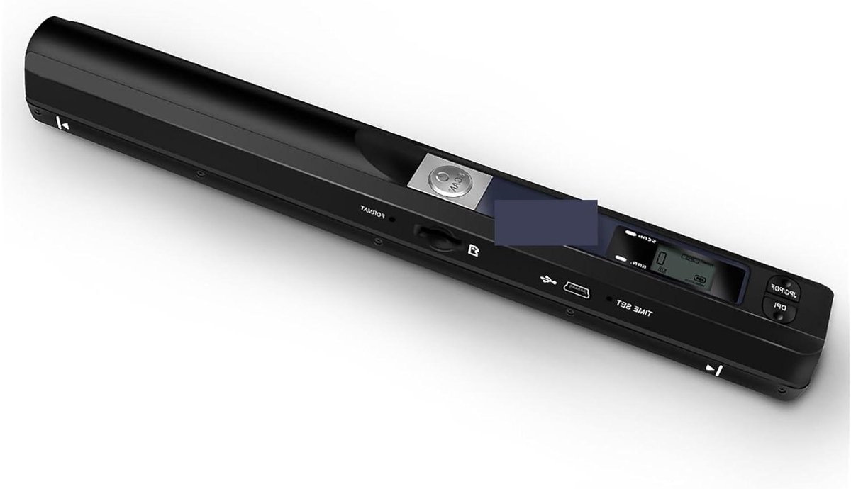 Draagbare Scanner - Document Scanner - Documenten Scannen - 900 DPI HD Resolutie - A4 Formaat - Zwart