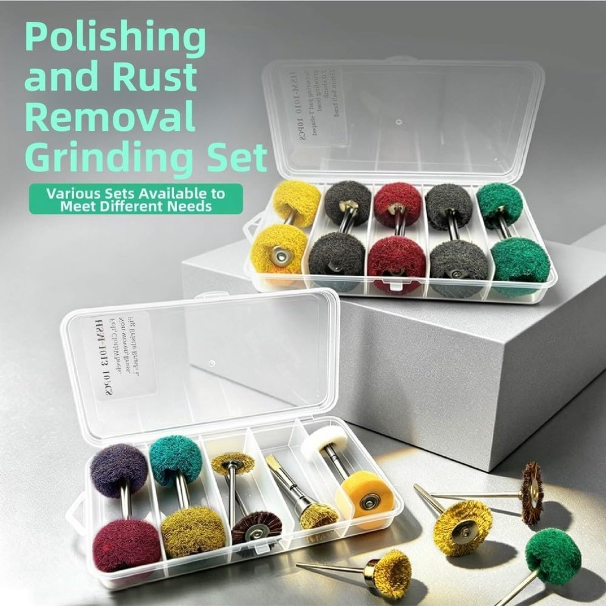 Polijstwielen Metaal - Nylon Fiber - Metaal Bewerken - Efficiënte Warmteafvoer - 10 of 20 Stuks - C