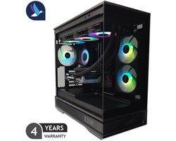 IceVortex V Gaming PC - AMD Ryzen 7 9800X3D - NVIDIA RTX 5070 Ti - 32 GB RAM - 1 TB SSD - WiFi - BT - Waterkoeling