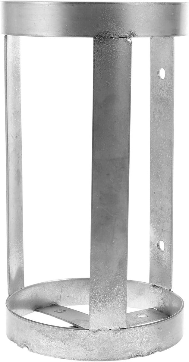 Brandblusser Beugel - Brandblusser Houder - Veiligheid in Voertuigen - Vergrendelingsmechanisme - 23.2 x 12.8 x 12.8 cm - Zilver