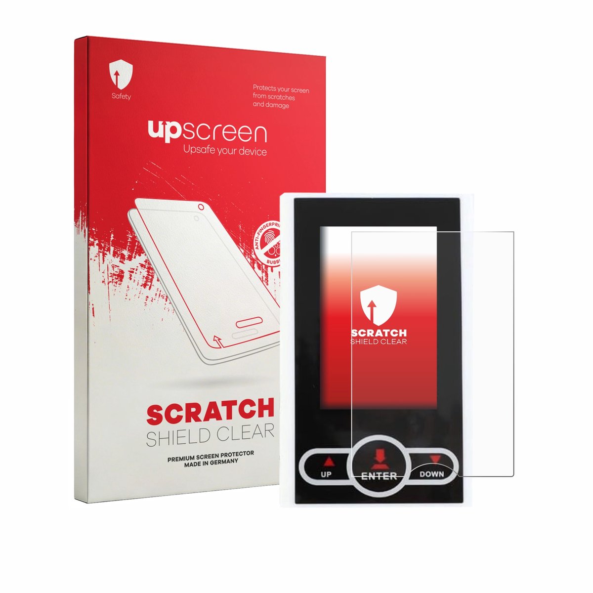 upscreen - Screenprotector voor QuivyLivy Speedometer - Folie Beschermfolie transparant