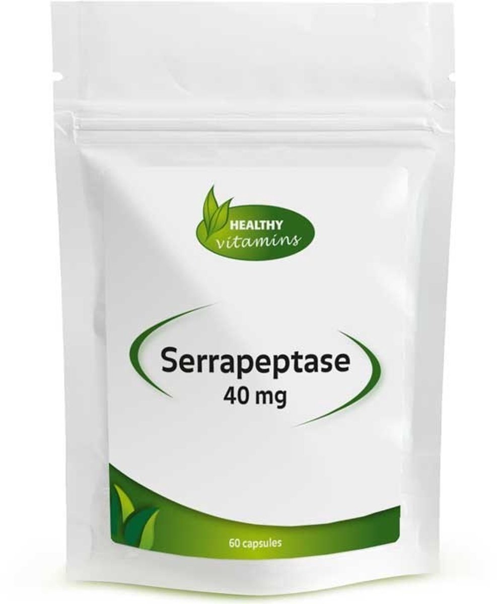 Serrapeptase | 40 mg | 60 capsules
