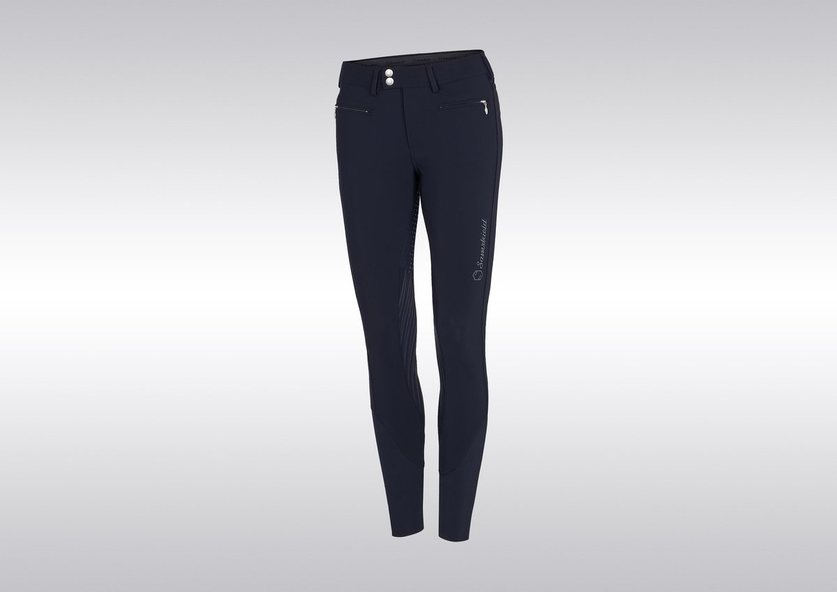 Samshield Diane Full Grip Dames Rijbroek Navy - Maat 36