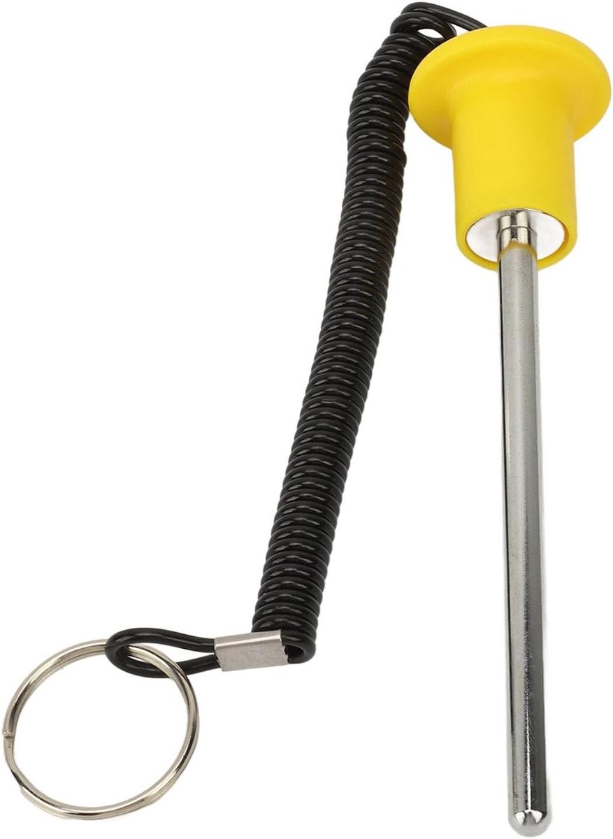 Gewichtsstapel Pin - Vervangingspin apparaat - Krachttraining thuis - Magnetische selector - 8 Mm Diameter - Zilverkleurig