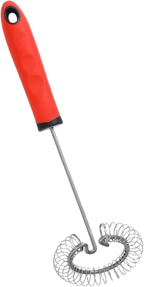 Handmatige Garde - Keukenmixer Klopper - Beslag Maken - Antislip Handvat - 29 cm - Zilver