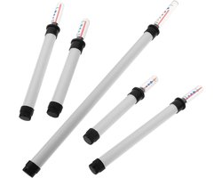 HEMOTON 5 Waterniveau met Waarschuwingssysteem voor Watertekort Plastic Watermeter voor Binnenplanten Tuinieren Geschikt voor Diverse Toepassingen