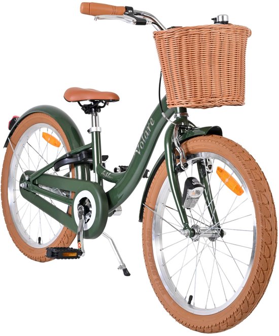 Volare Ashley Kinderfiets - Meisjes - 20 inch - Groen van Volare — afbeelding 4