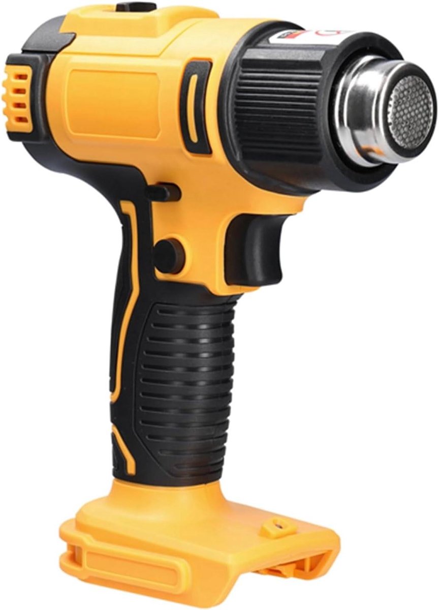 Hete Lucht Blaaser - Warmtepistool Set - Handwerk Hobby - Dubbele Verwarmingselementen - 5 Mondstukken - Zwart