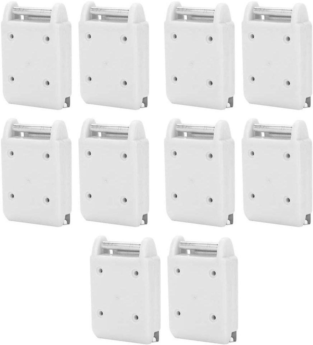 Klauwgewicht Breimachine - Breimachine Onderdeel - Breiprojecten Uitvoeren - Universele Compatibiliteit - 10 stuks - Zilver