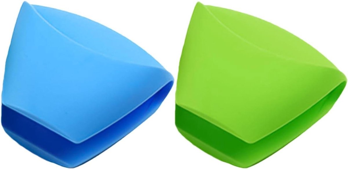 Keukenovenwanten - Siliconen wanten - Veilig koken - Antislip textuur - 2 stuks - Willekeurig