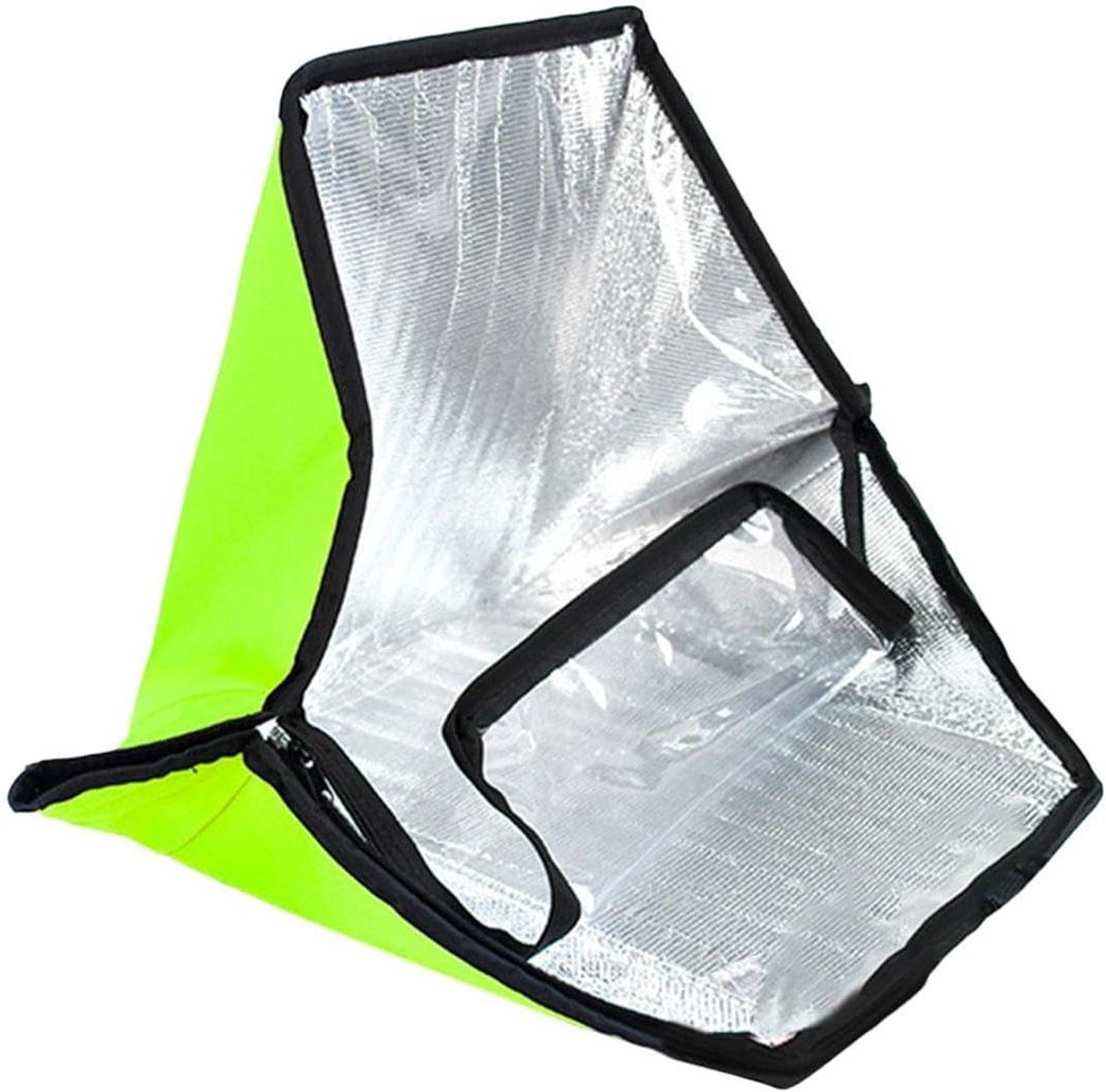Draagbare Solar Cooker - Zonneoven Buiten - Energiezuinig Koken - Opvouwbaar Ontwerp - 37x26.5x11.5 cm - Zwart