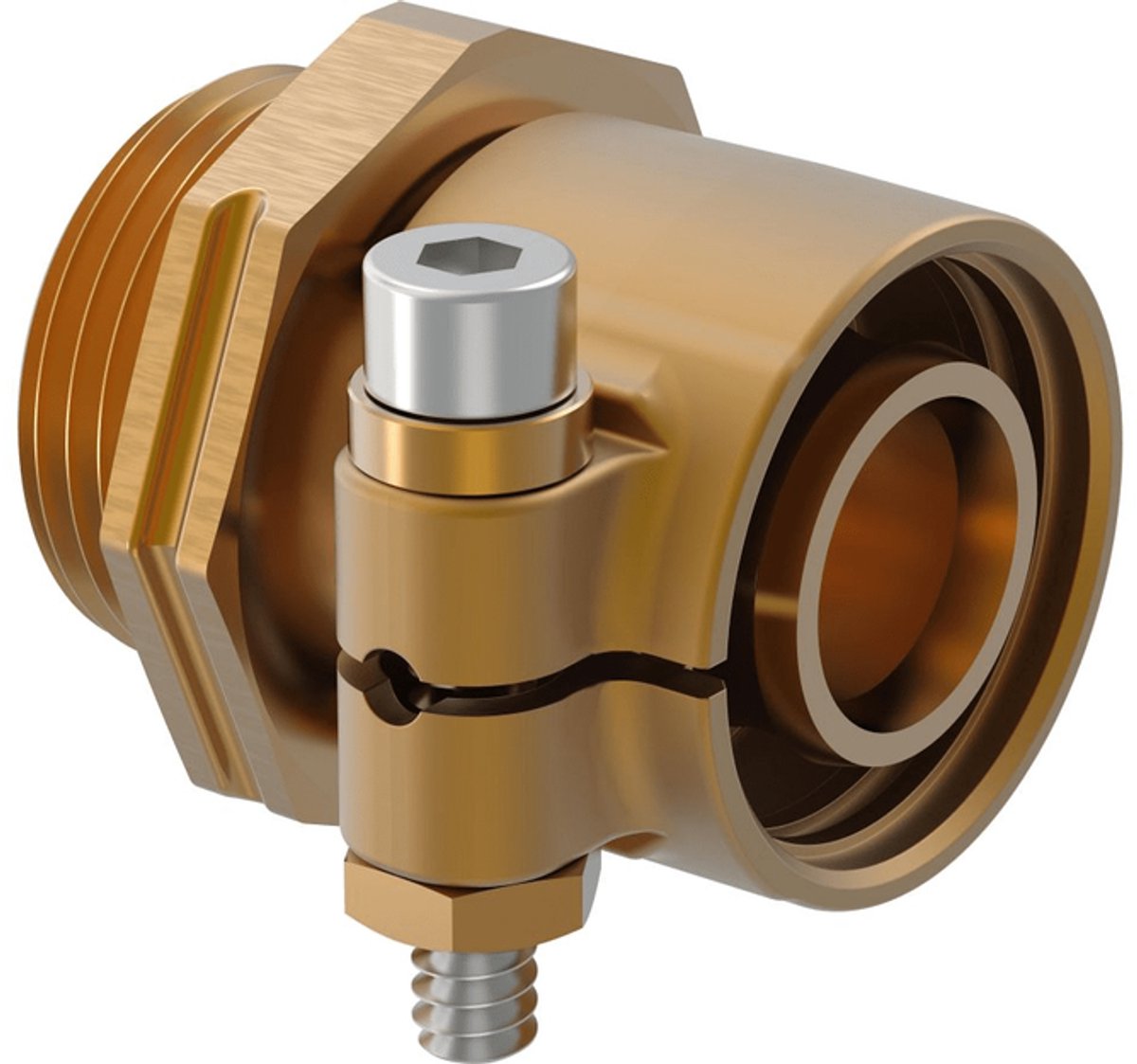 Uponor Wipex overgangsnippel PN10 40x5,5-G1 1/4, 1018339