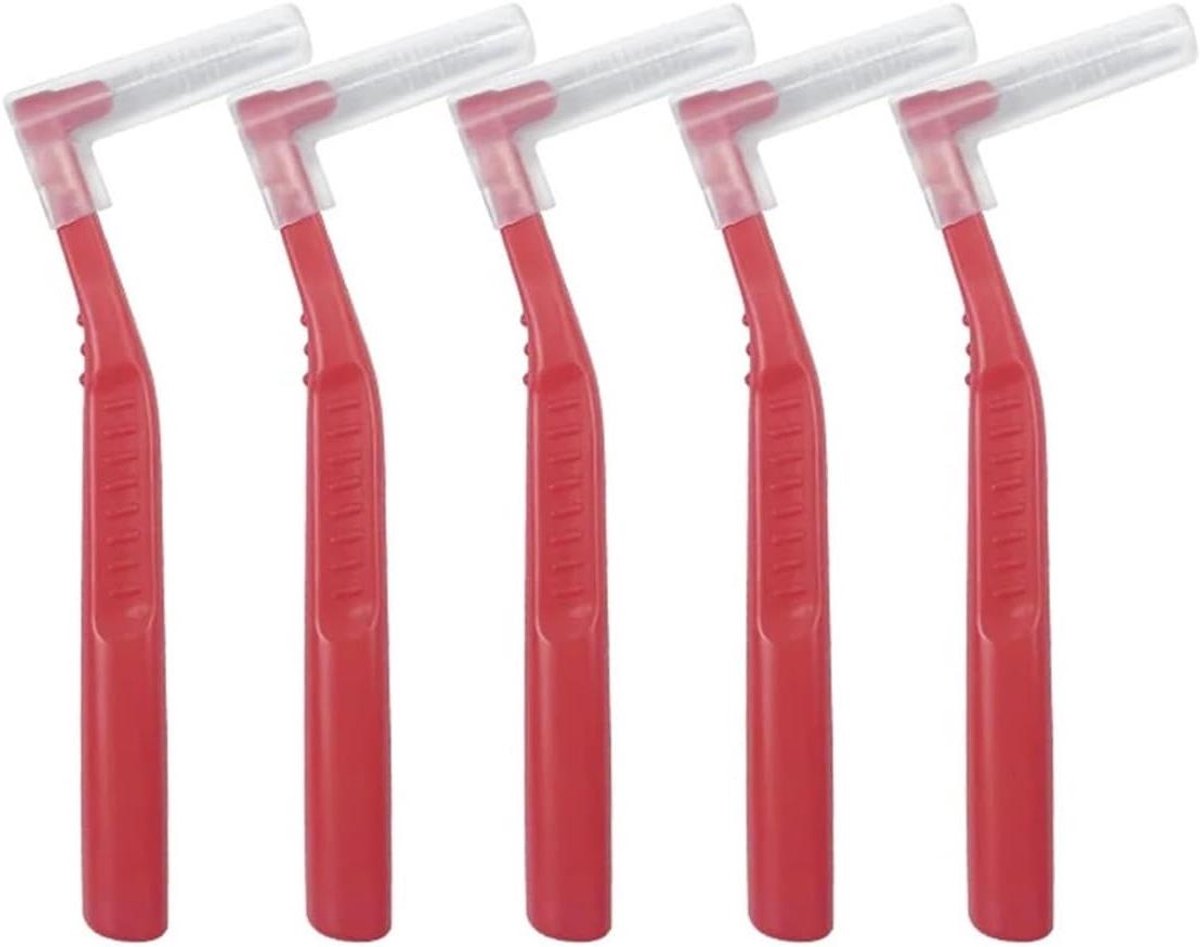 Interdentale Borstels - Tandenstokers Tandenborstel - Mondhygiëne Verbeteren - Flexibele Handgreep - 12 mm - null