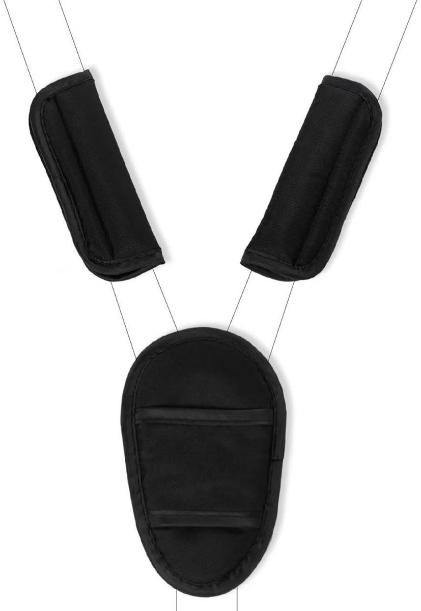 Dailygoods - Veiligheidsgordelpads voor Baby's, Universeel voor Kinderwagens en Autostoelen