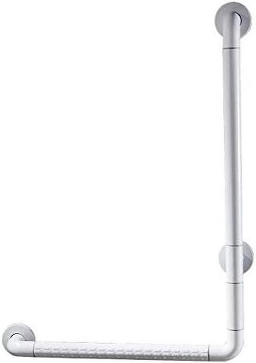 Veiligheidsgreep Badkamer - Muur Beugel - Extra Ondersteuning - Roestvrij Staal - 70x70 cm - Geel