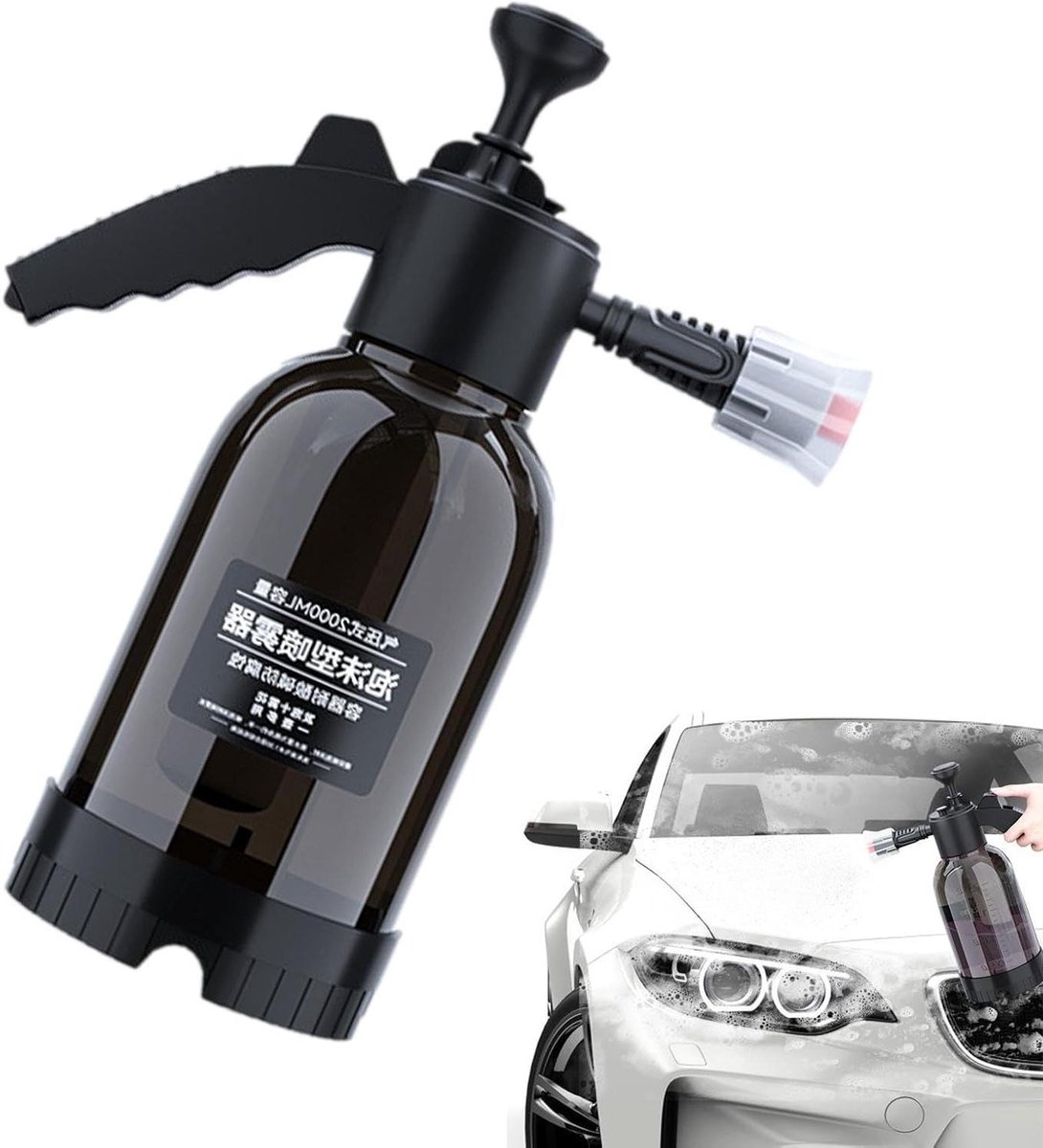 Drukspuit - Tuinsproeier - Planten Water Geven - Handsfree Continu Sproeien - 2 Liter - Transparant