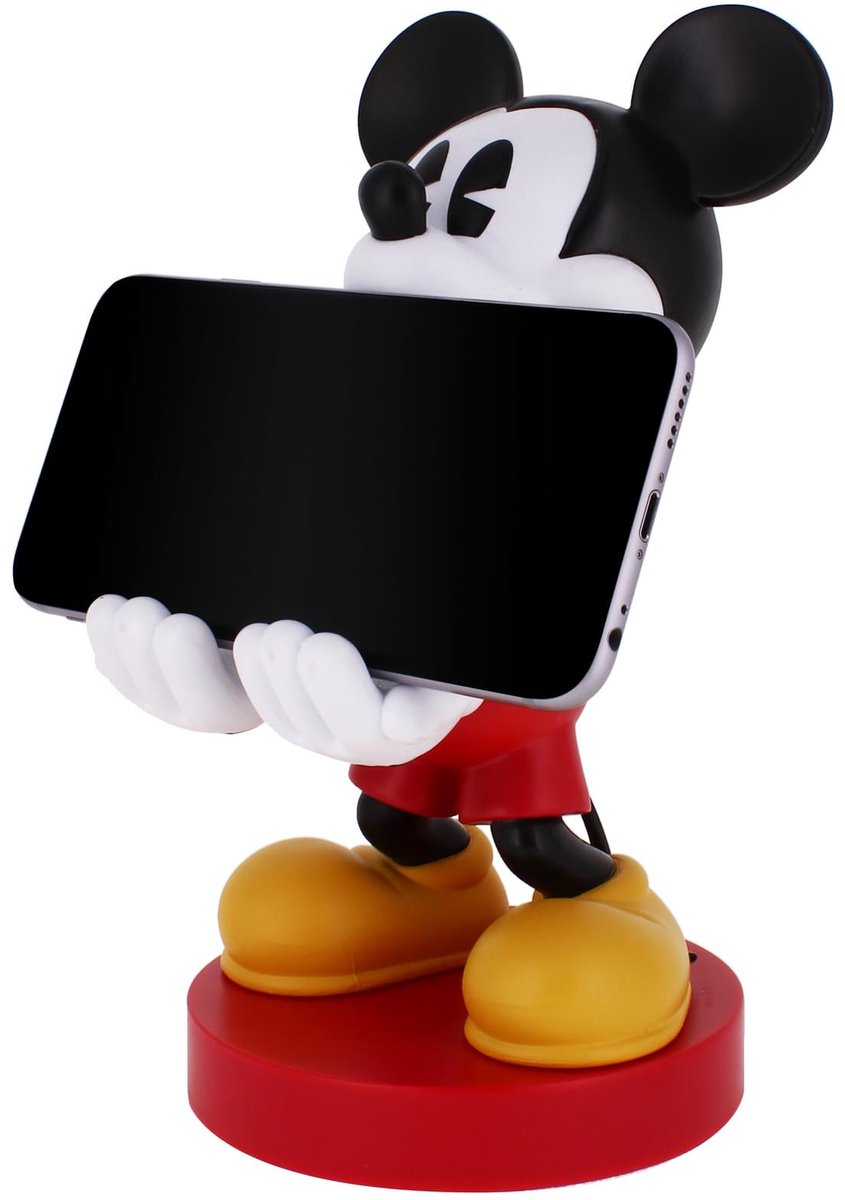 Mickey Mouse - Disney - figurine standaard voor telefoon | controller | oplaadcase (Cable Guys Original) — afbeelding 22