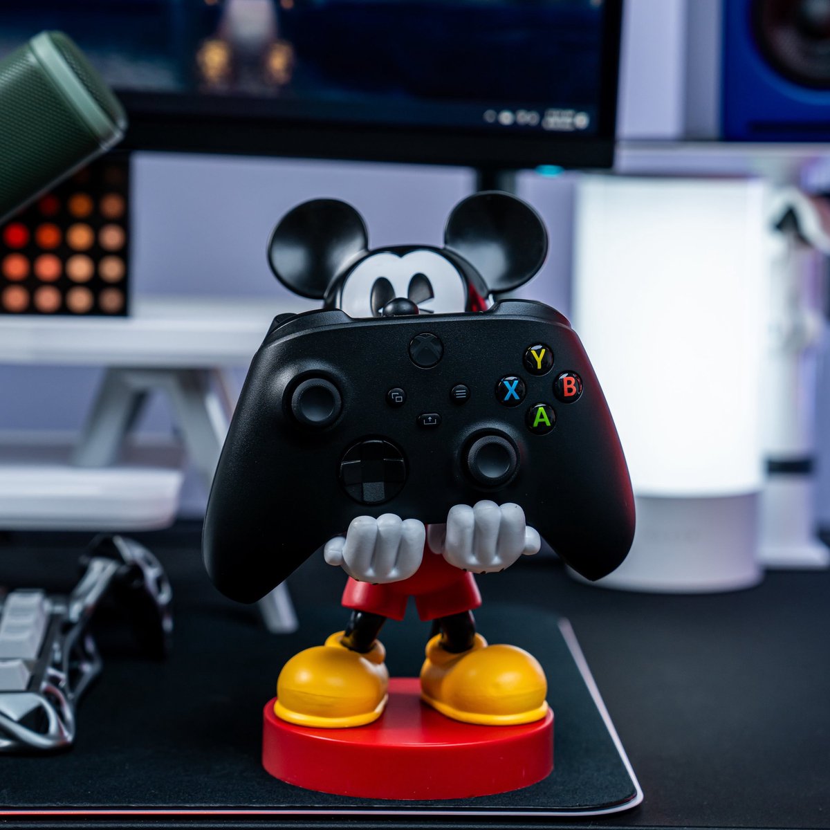 Mickey Mouse - Disney - figurine standaard voor telefoon | controller | oplaadcase (Cable Guys Original) — afbeelding 8