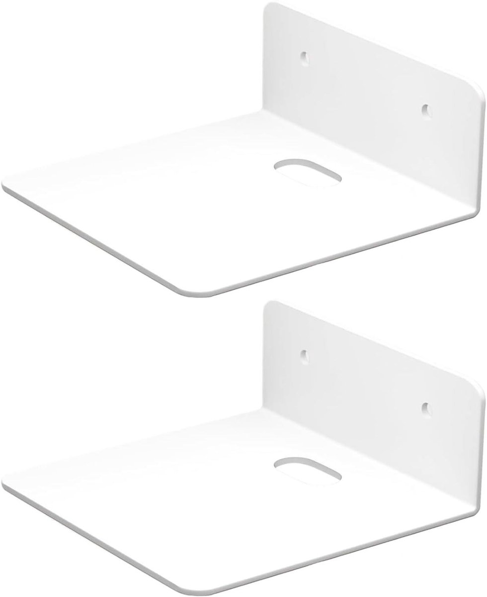 Wandplank Bevestiging - Camera Standaard - Decoratie Opslag - Schadevrije Montage - 45 x 130 mm - Mat