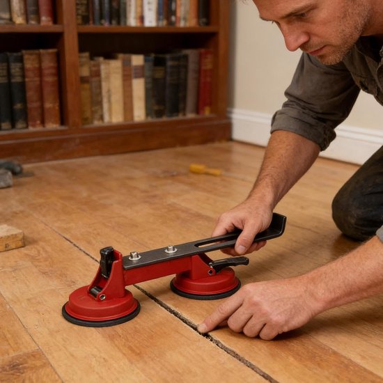 Vloervoegen Reparatiegereedschap - Laminaat Fixer - Vloeren Repareren - Dubbele Klauw - 39 cm - null — afbeelding 4