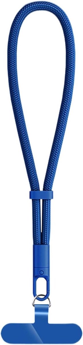 Telefoon Koord - Nekband Smartphone - Veilig Onderweg - Verstelbaar Design - 32 cm Omtrek - Zwart