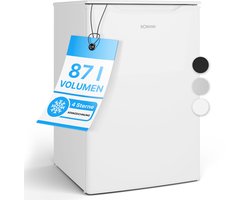 Bomann GS 7253 - Vrijstaande Vriezer - 87 Liter - Energieklasse C - Wit