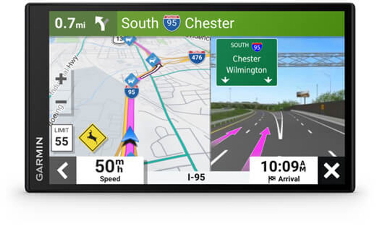 Garmin DriveSmart 76 - Navigatiesysteem Auto - Spraakbesturing - Smartphone meldingen - 7 inch scherm - Europa thumbnail 2