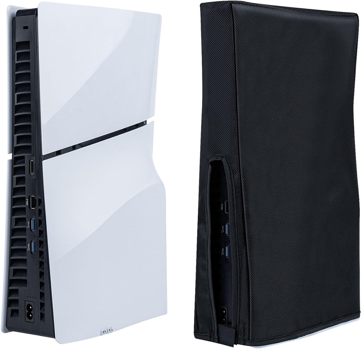 Beschermhoes voor PS5 Slim - Anti-kras, Stofdicht en Duurzaam voor PlayStation 5 Slim Console - Zwart