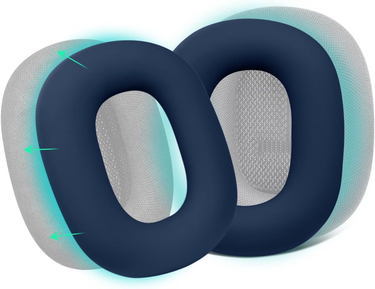 Zweetbestendige Silicium Oordopjes voor AirPods Max, Comfortabele Pasvorm voor Sport, Eenvoudig Schoon te Maken, Geen Geluidsverlies