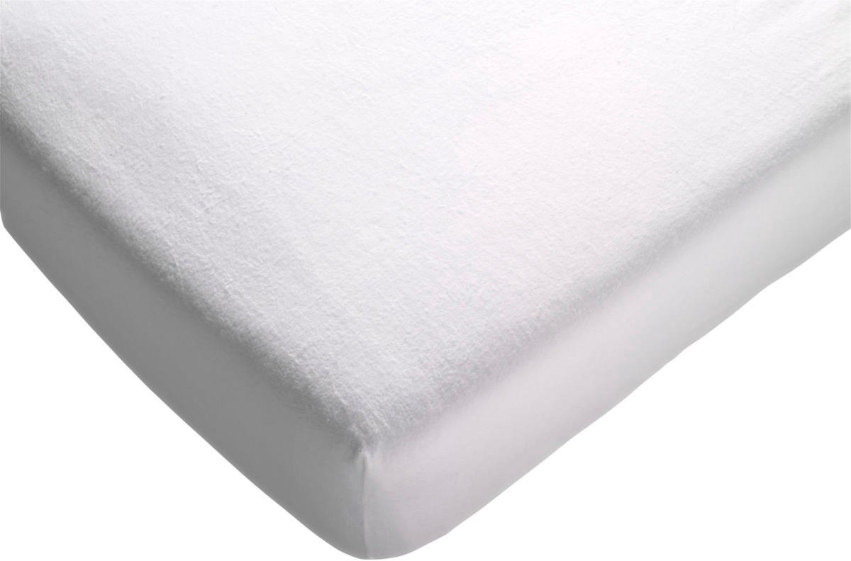 Polydaun Moltonhoes Waterdicht - 120 x 190/210 cm - Wit