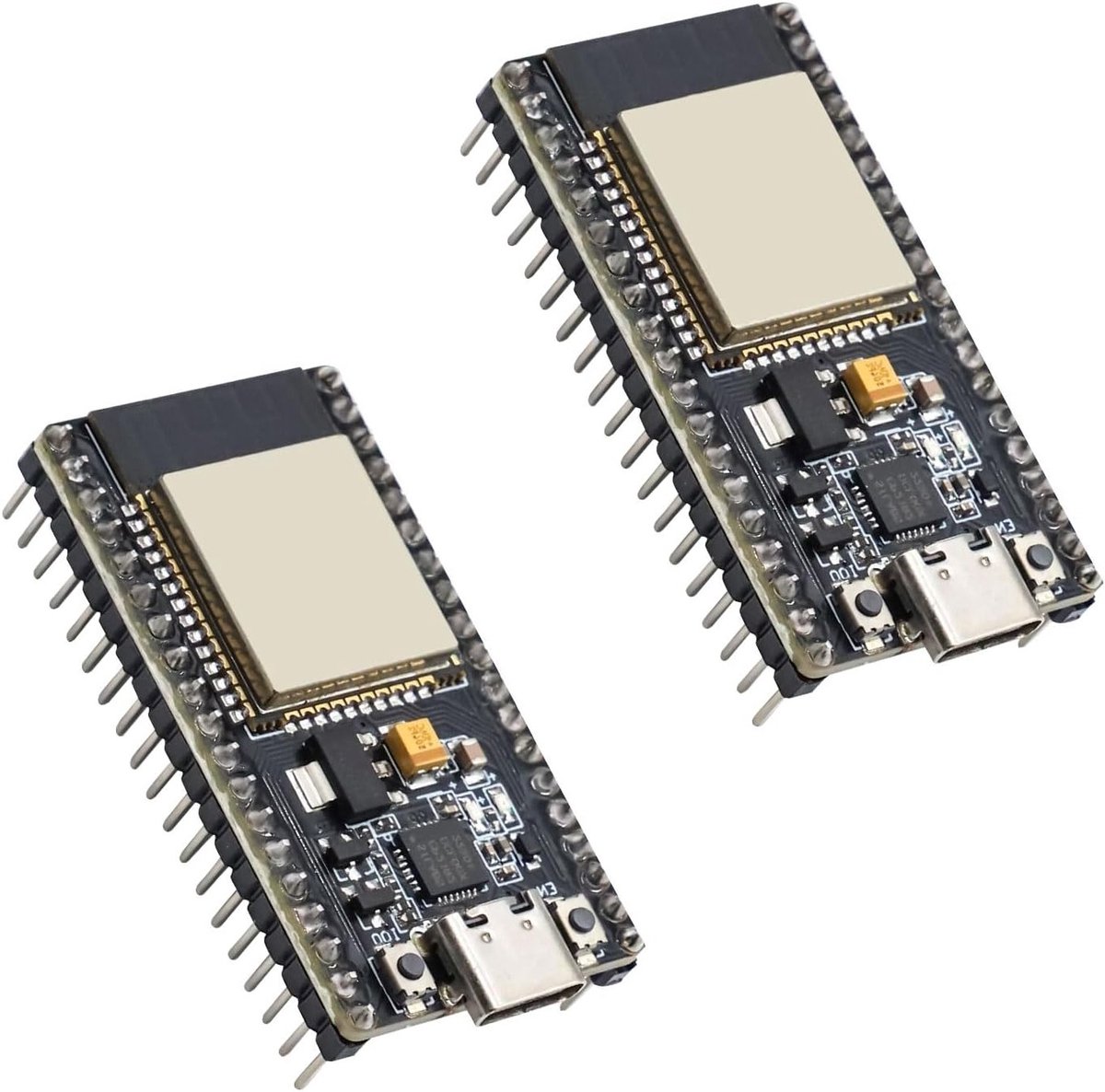 Ontwikkelingskaart voor ESP-32S Type C, 2.4GHz WiFi en Bluetooth Dual Mode Module met CP2102 Chip voor Arduino, Ideaal voor IoT-projecten, 2 Stuks