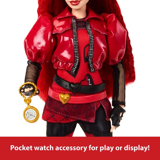 Mattel Disney pop dochter van de Hartenkoningin Red - modepop. — afbeelding 2