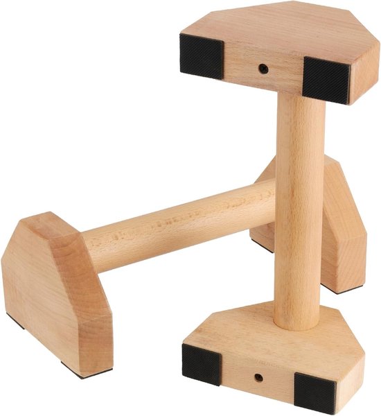 Parallettes Bars 25cm met Antislip Basis - Draagbare Push Up Steunen voor Thuisgym, Calisthenics en Krachttraining, Tot 150kg Belastbaar — afbeelding 2