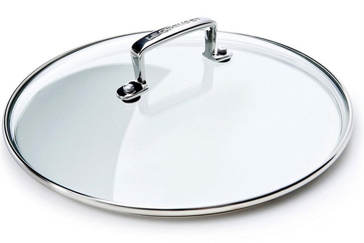 Le Creuset - glazen deksel voor Les Forgées pannen van 24cm -Glas - Ø 24 cm