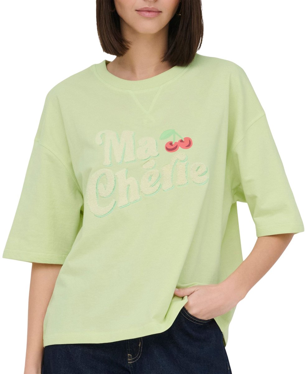 JDY - JDYKAJA SS LOOSE O NECK SWEAT JRS DIA Dames Trui