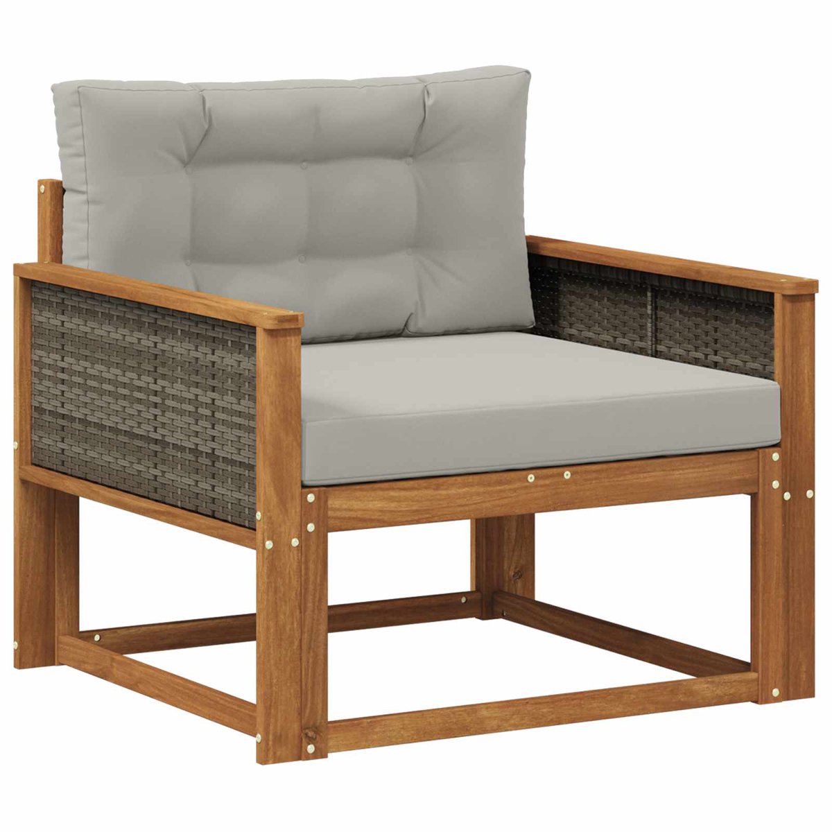 vidaXL - Buiten - Midden - Sofa - Naturel