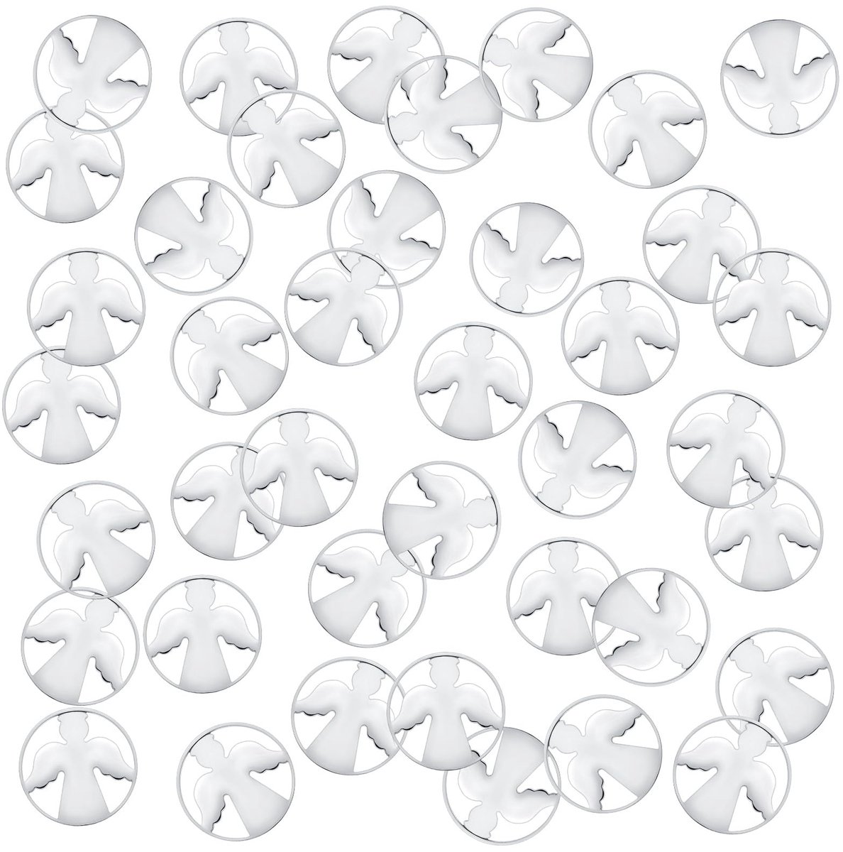 Store_9 - Shopping Cart Coins - Chip - Engel en Geluksbrenger - 40 Stuks - Duurzaam en Praktisch - Geschikt voor Supermarktgebruik - Handig voor...
