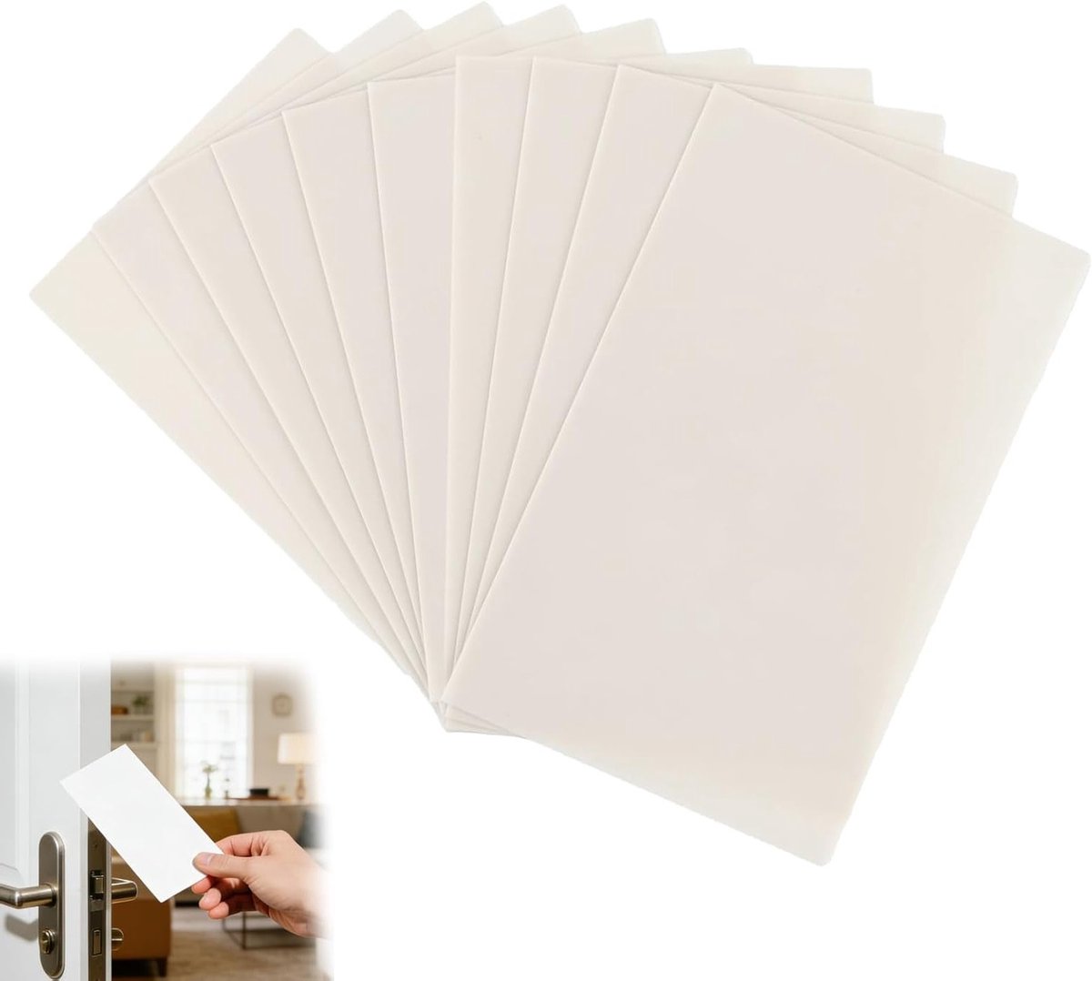 Professionele Deuropeners – 10 Stuks | 0.35mm – Handige Gereedschappen voor Slottechnici en Deurbewaking