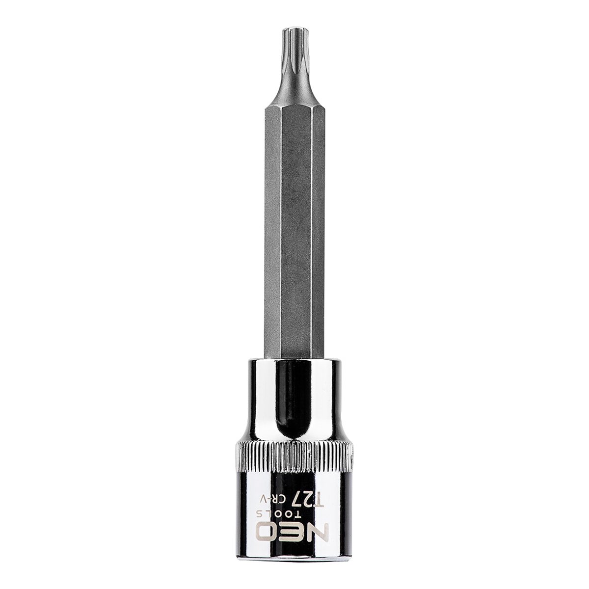 Neo Tools Torxdop T27 100mm 1-2 Aansluiting S2 Staal TUV M+T