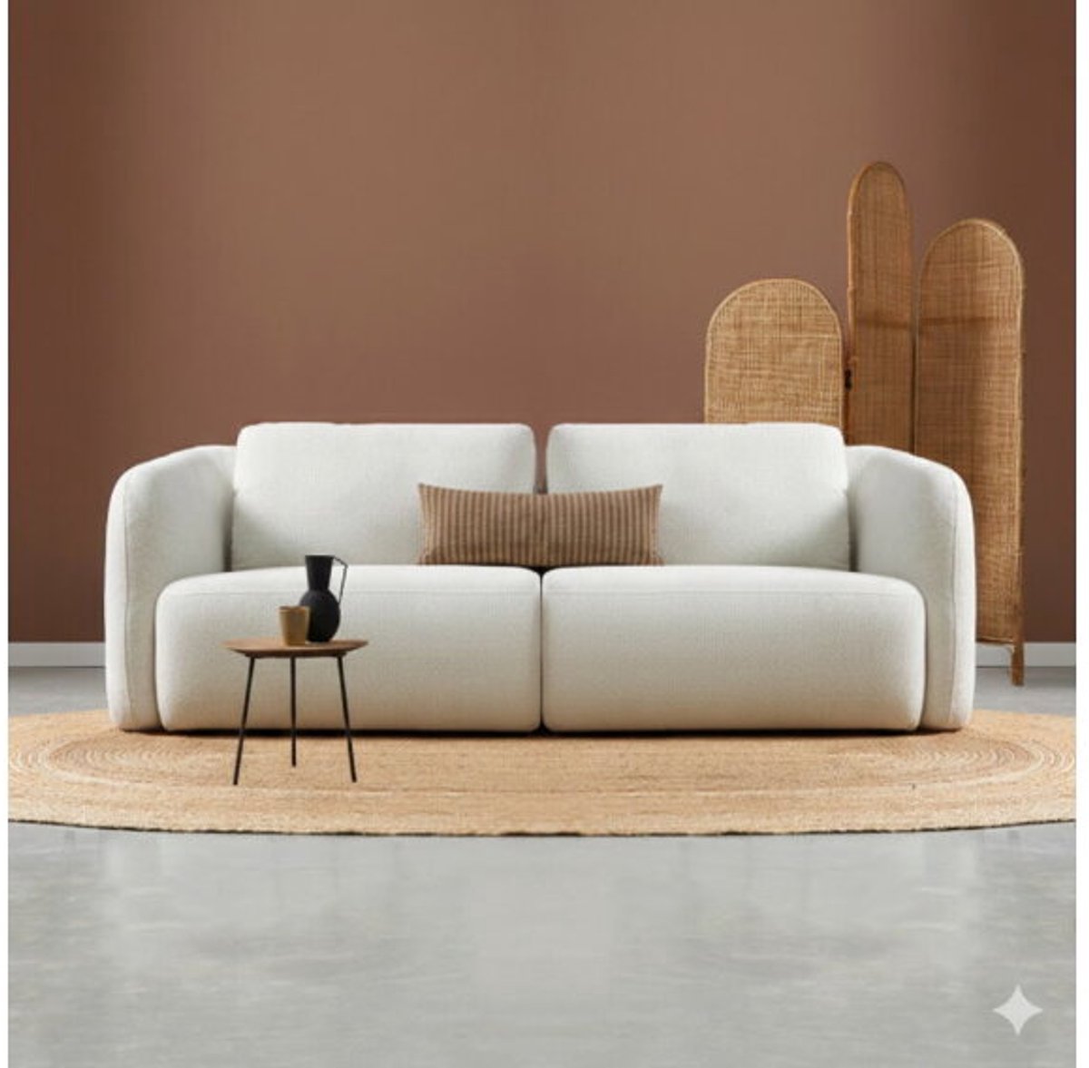 PEPP interiors Hoekbank Bank CLOUD 3-zits sofa - Ness 15 - 235x96x84 cm