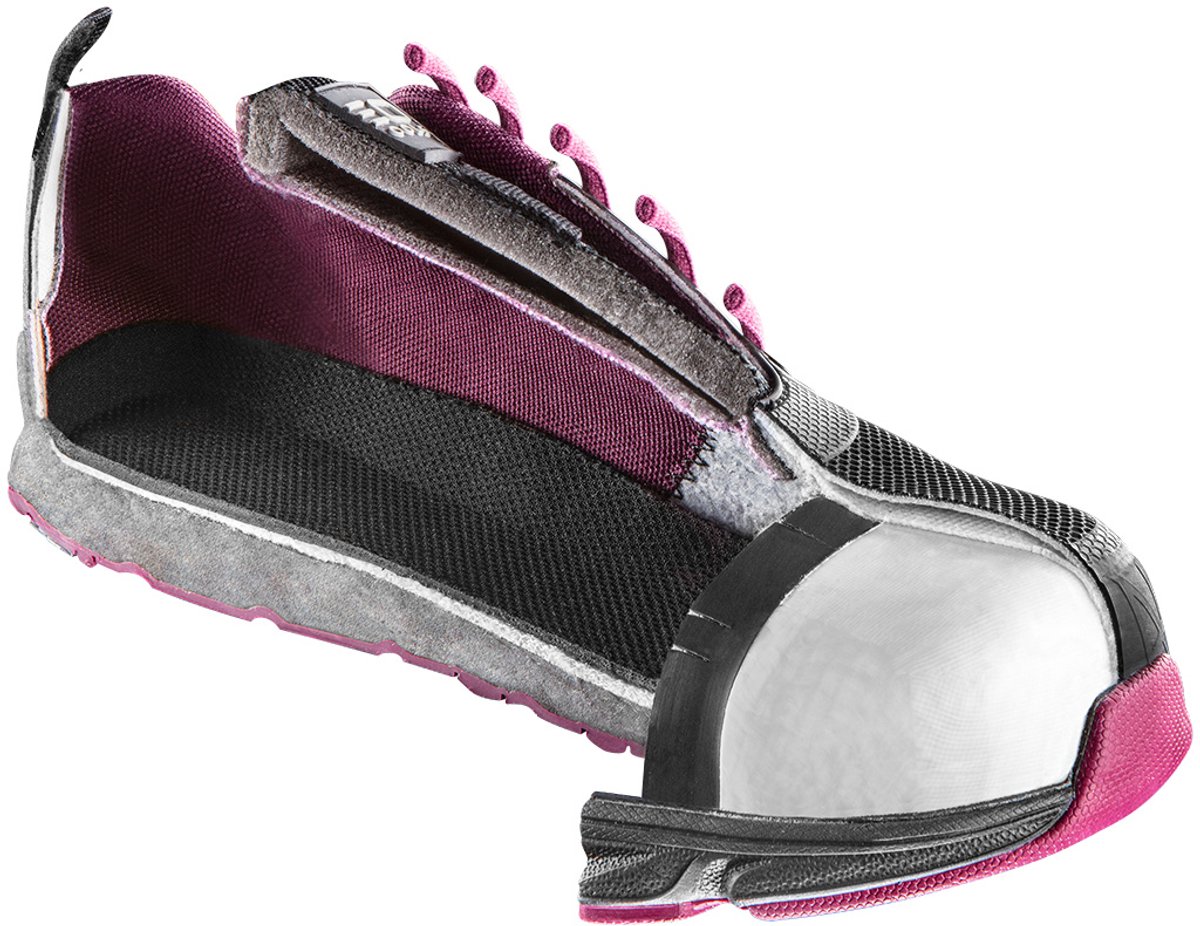 Grupa Topex Dames Werkschoenen S1P Geen Metaal Grijs