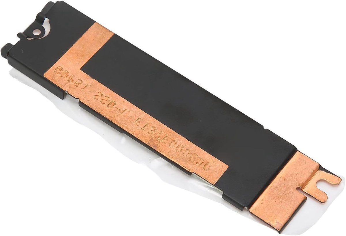 M.2 SSD Koelplaat voor Laptop, Aluminium Heatsink voor NVMe Solid State Drives, Verbeterde Warmteafvoer en Prestaties voor XPS 15 en Precision 5550 5560