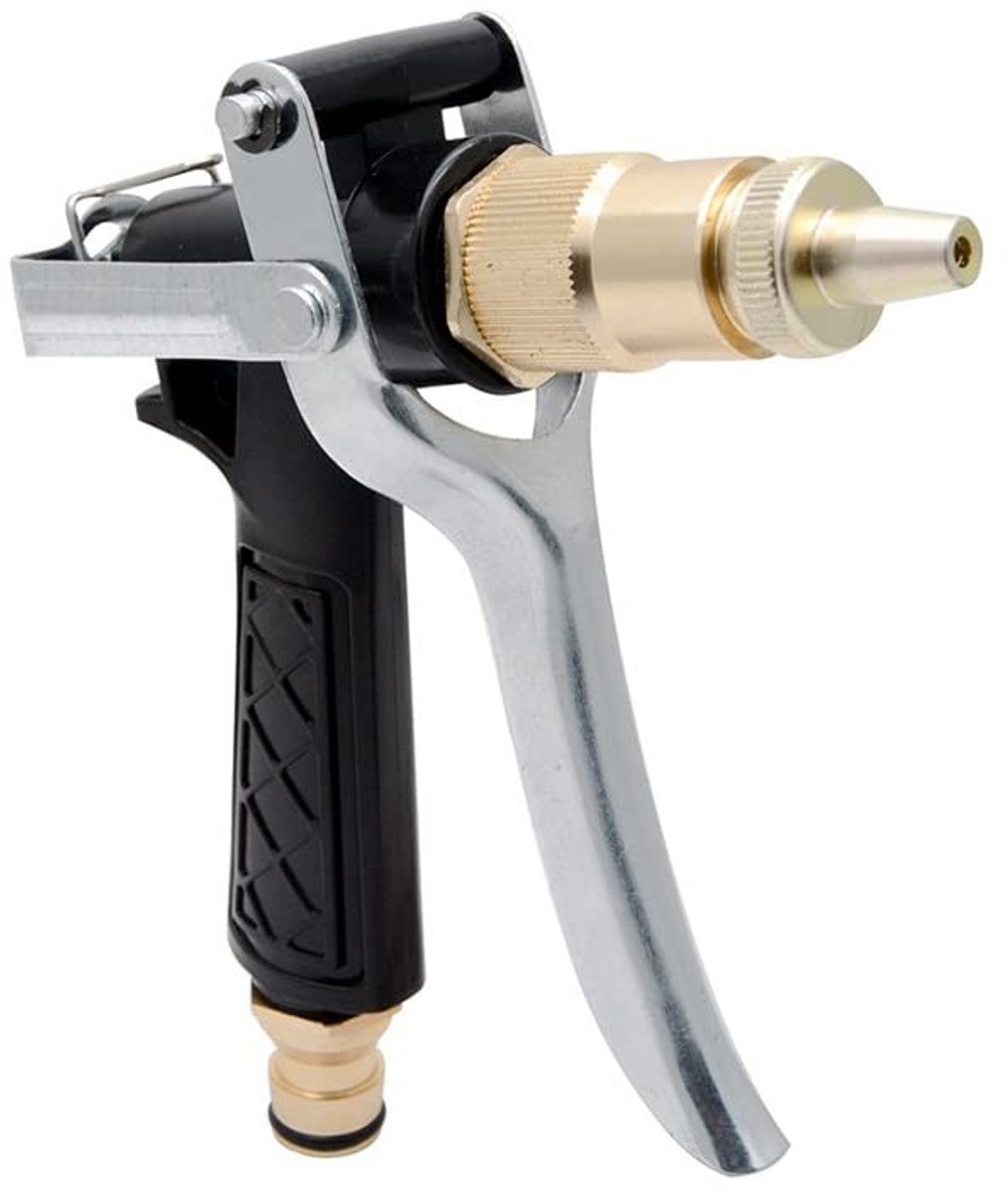 Baceyong Hogedruk Spuitpistool voor Auto en Tuin - Koperlegering Waterstraal