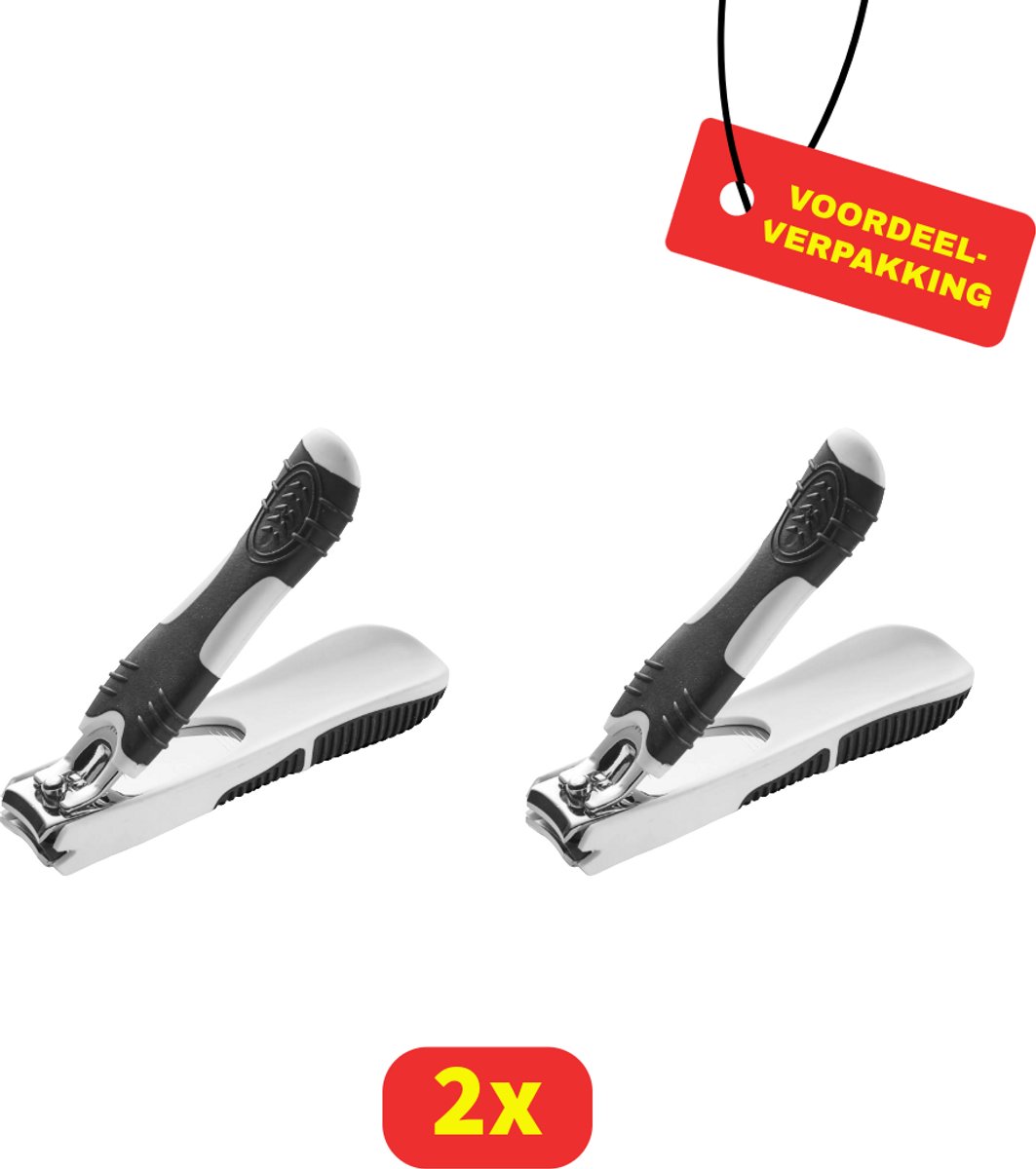 VITILITY Nagelknipper - 2 stuks - Voordeelverpakking
