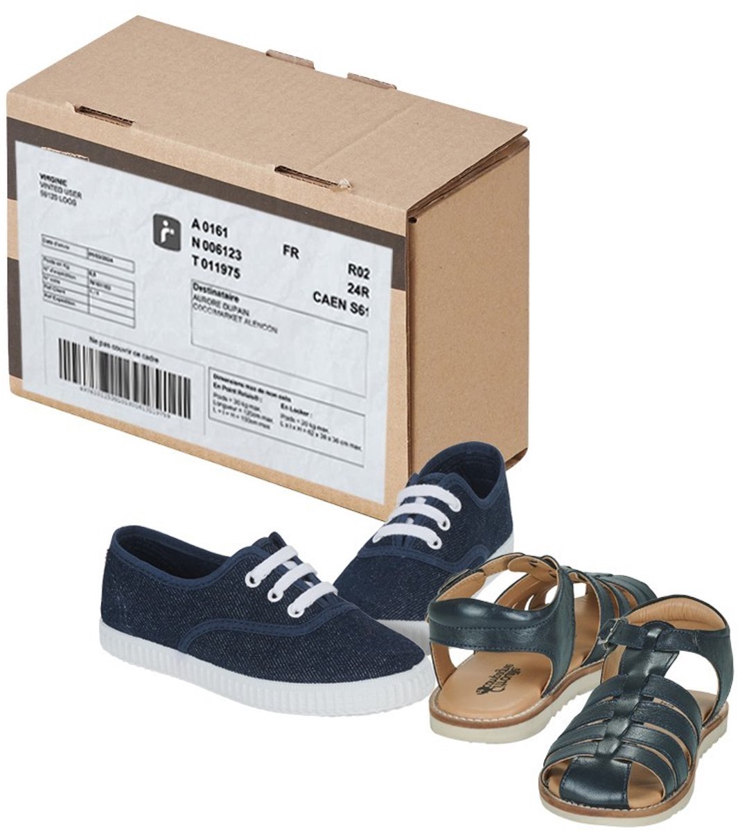 Pack and Move - Set 24 verzenddozen - Maat S - Versterkt karton - 23 x 10 x 13 cm - 20 KG max