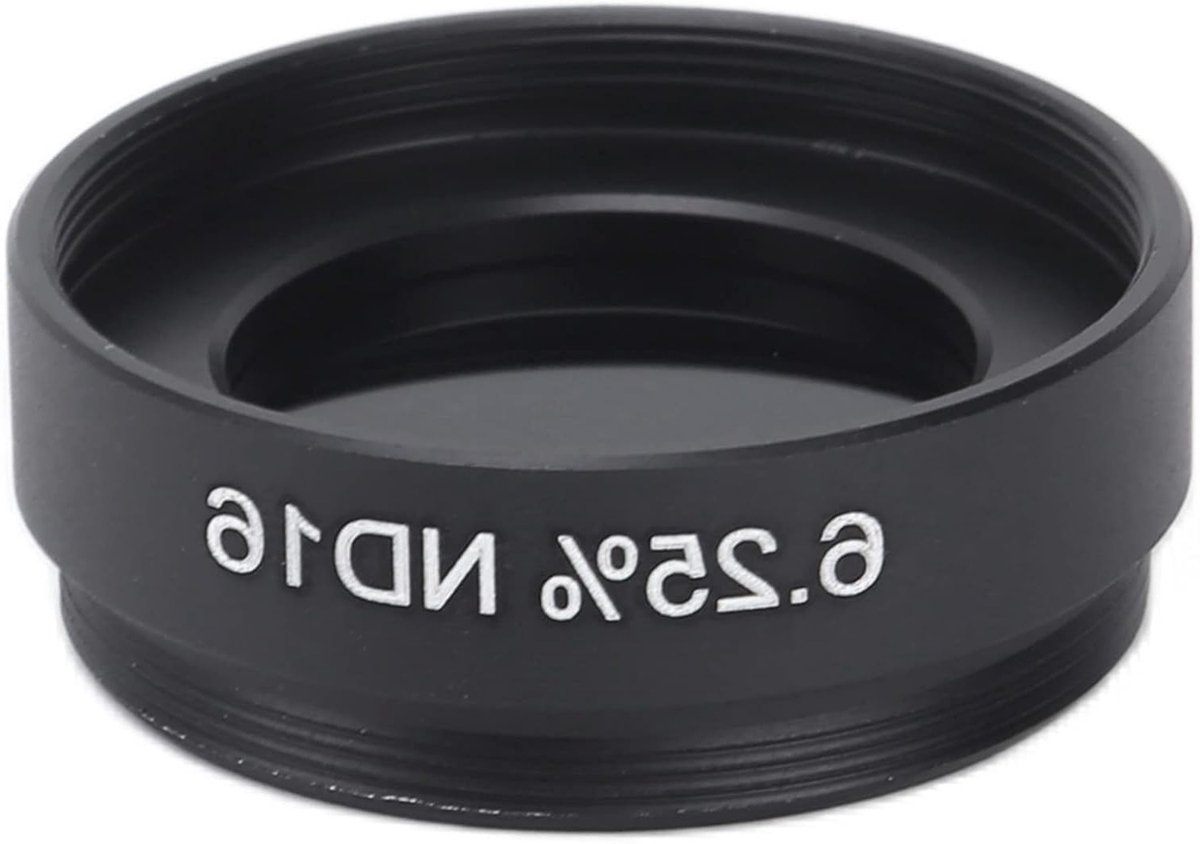 ND Filter voor Telescoop, 1.25 Inch Maanfotografie, Neutraal Grijs, Inclusief Opbergtas voor Astronomisch Gebruik